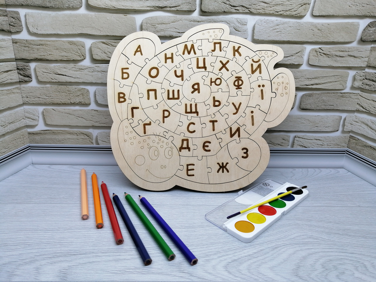 

Азбука WoodenStyle Черепашка