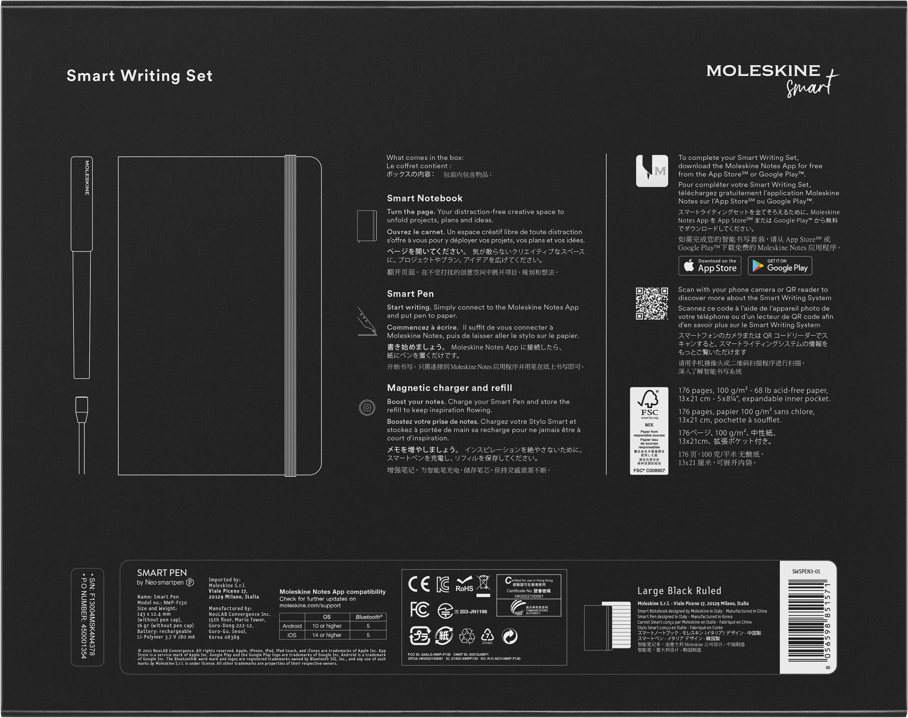 Moleskine/support deals