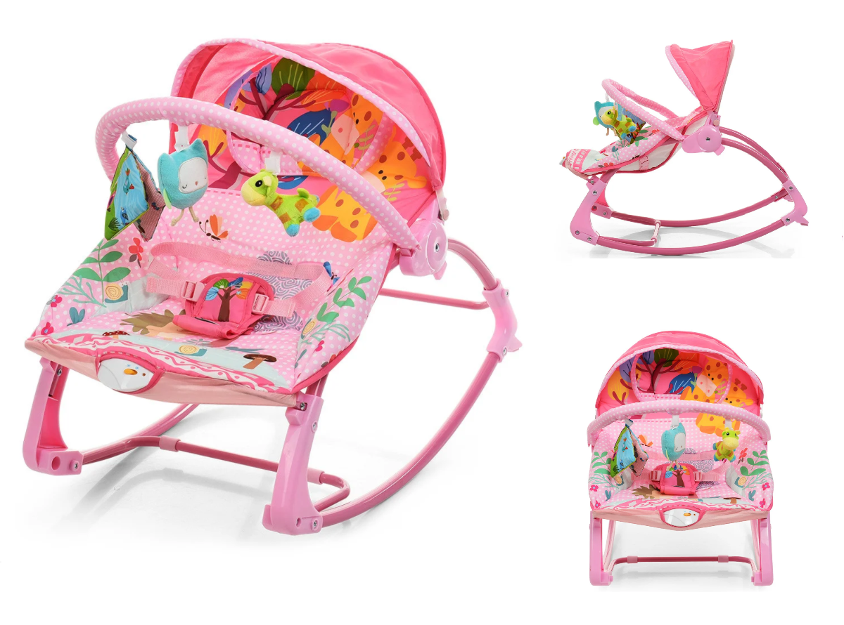 

Шезлонг Качалка Колыбель Good Toys Кресло качалка для детей (306-8)