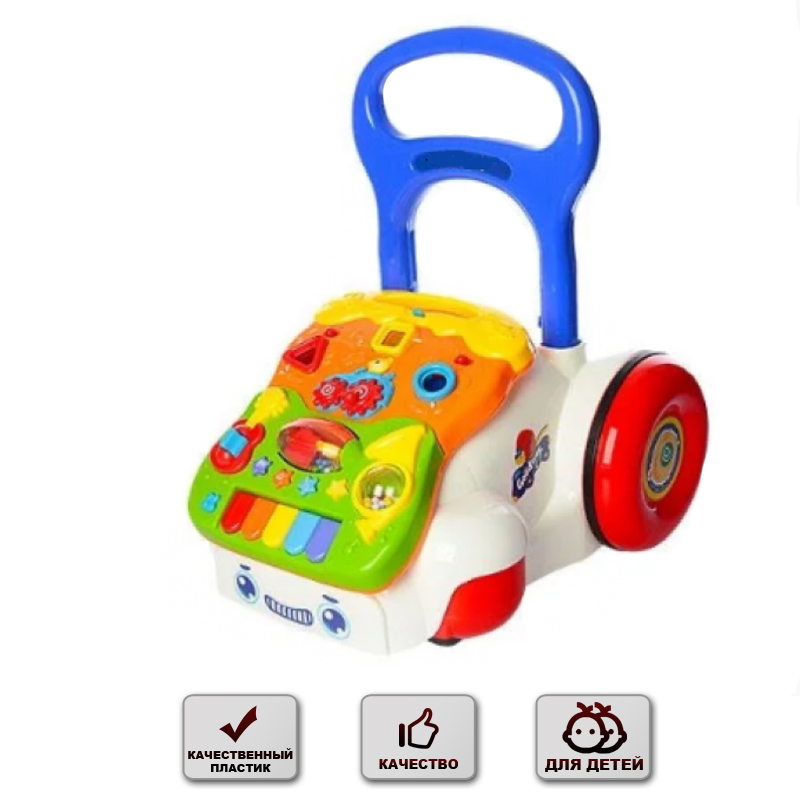 

Ходунки каталка Good Toys Бизиборд Ходунки каталка развивающие игровые для детей Машинка (6218)