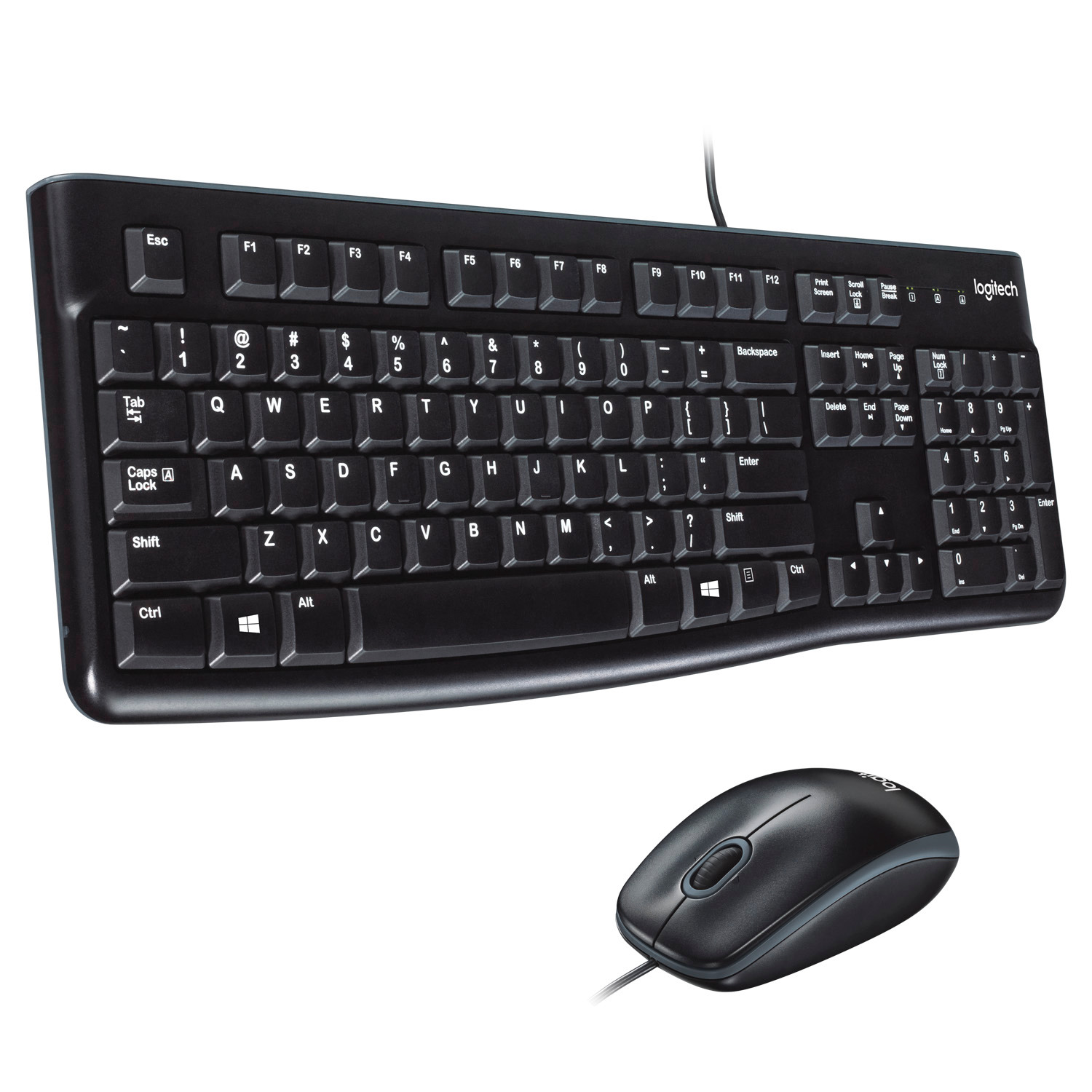 Комплект проводной Logitech MK120 USB (920-002561) – фото, отзывы ...