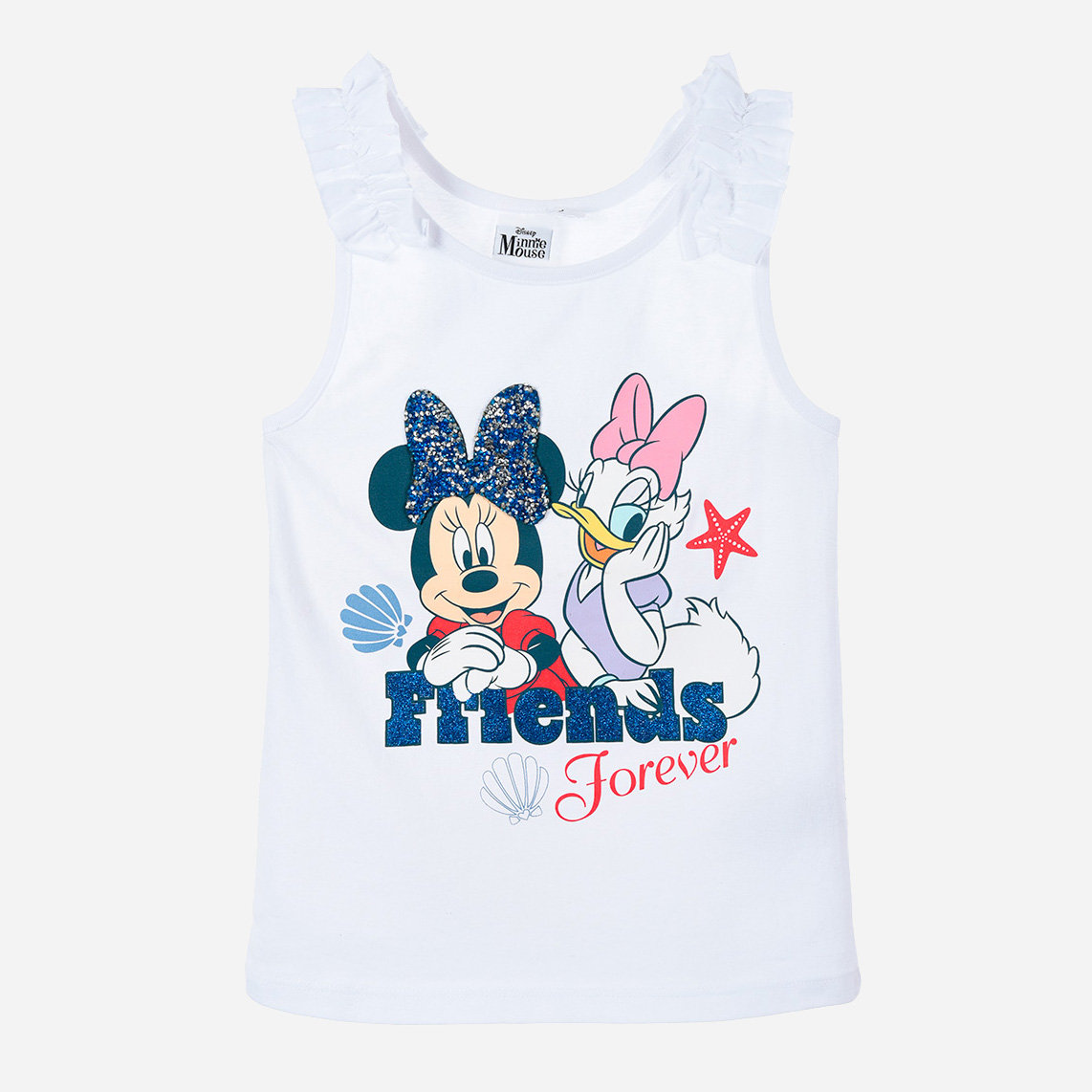 Майка детская Disney Minnie WE1095 98 см Белая (3609086626639) – в ...