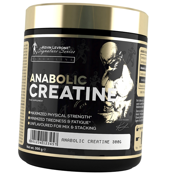 Креатин Моногідрат, Anabolic Creatine, Kevin Levrone 300г Без смаку ...