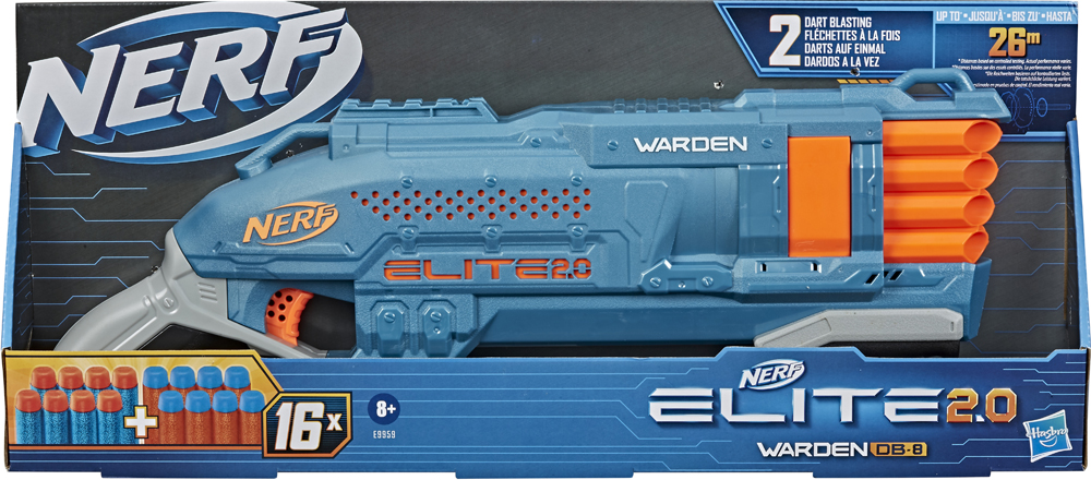 

Бластер Hasbro Nerf Elite 2.0 Варден (E9959)