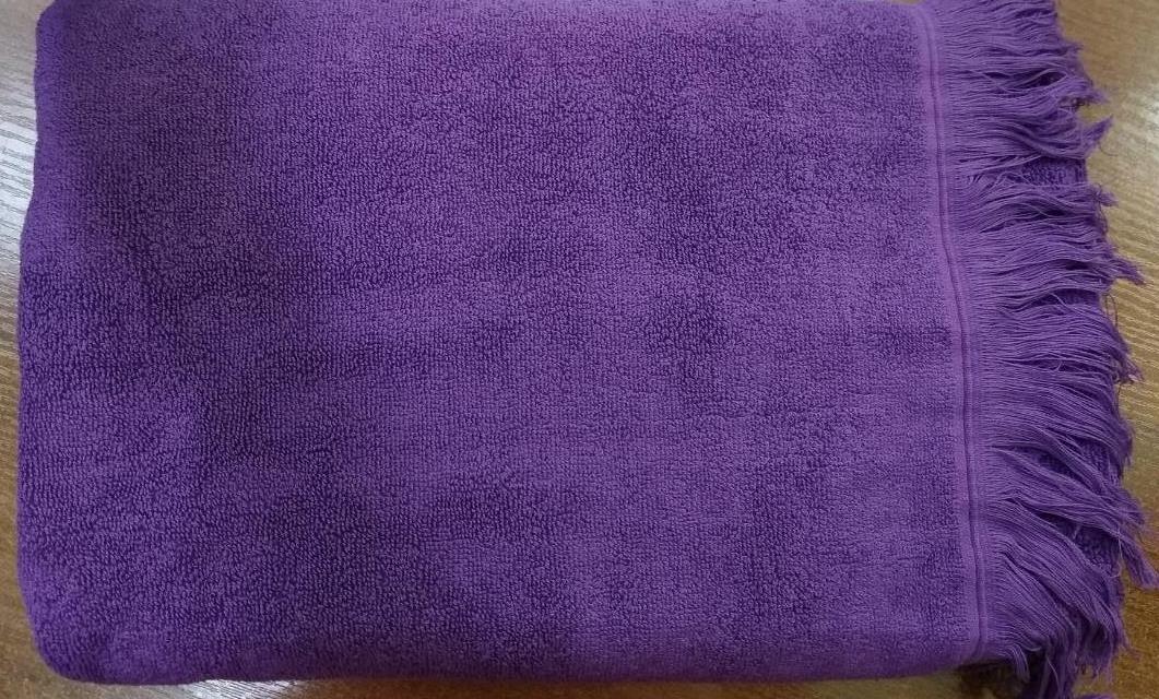 

Махровое полотенце Moka Textile с Бахромой Фиолетовое 70*140см