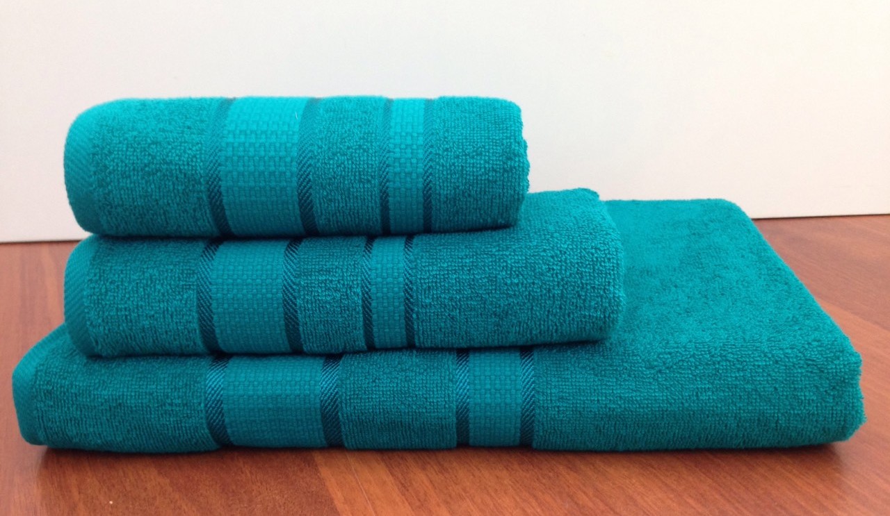 

Махровое полотенце Moka Textile Бирюза Polo 50*90см