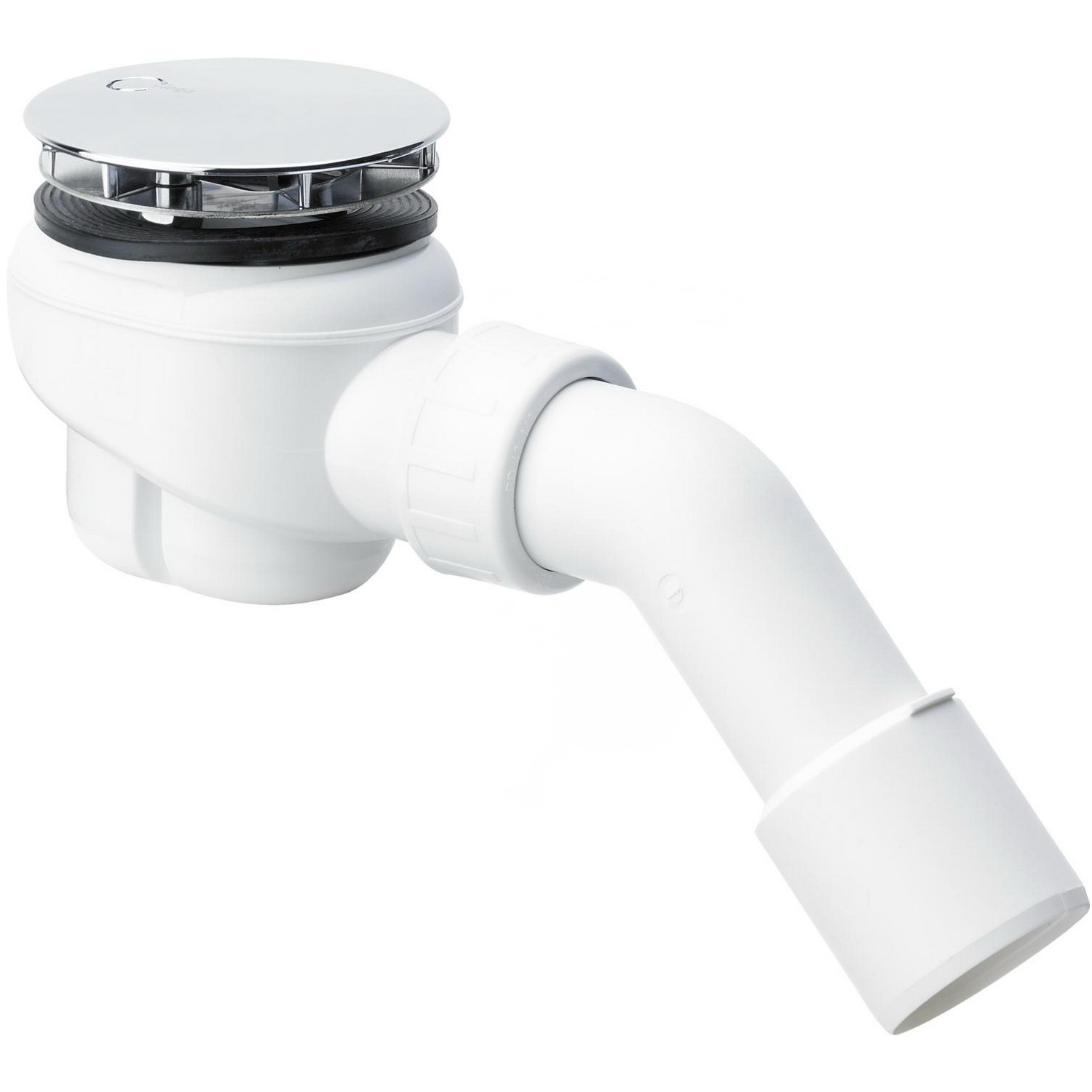 Сифон для душевого поддона VIEGA 208615 колбовый впуск 85мм выпуск ...