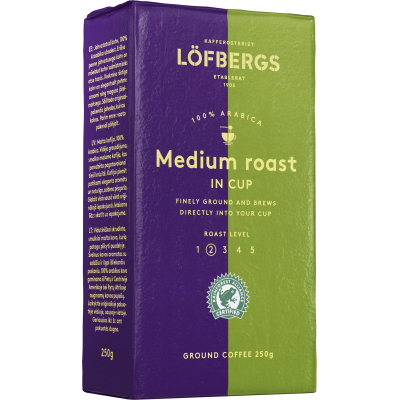 Кофе Lofbergs Medium Roast In Cup 250 г (7310050012476) – низкие цены ...