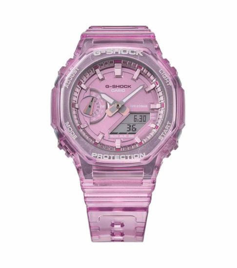 Женские стильные часы Casio GMA-S2100SK-4AER Розовые – фото, отзывы ...