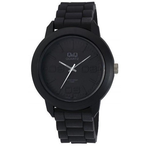 Женские часы с минеральным стеклом Q&Q VR08J003Y Черный – фото, отзывы ...