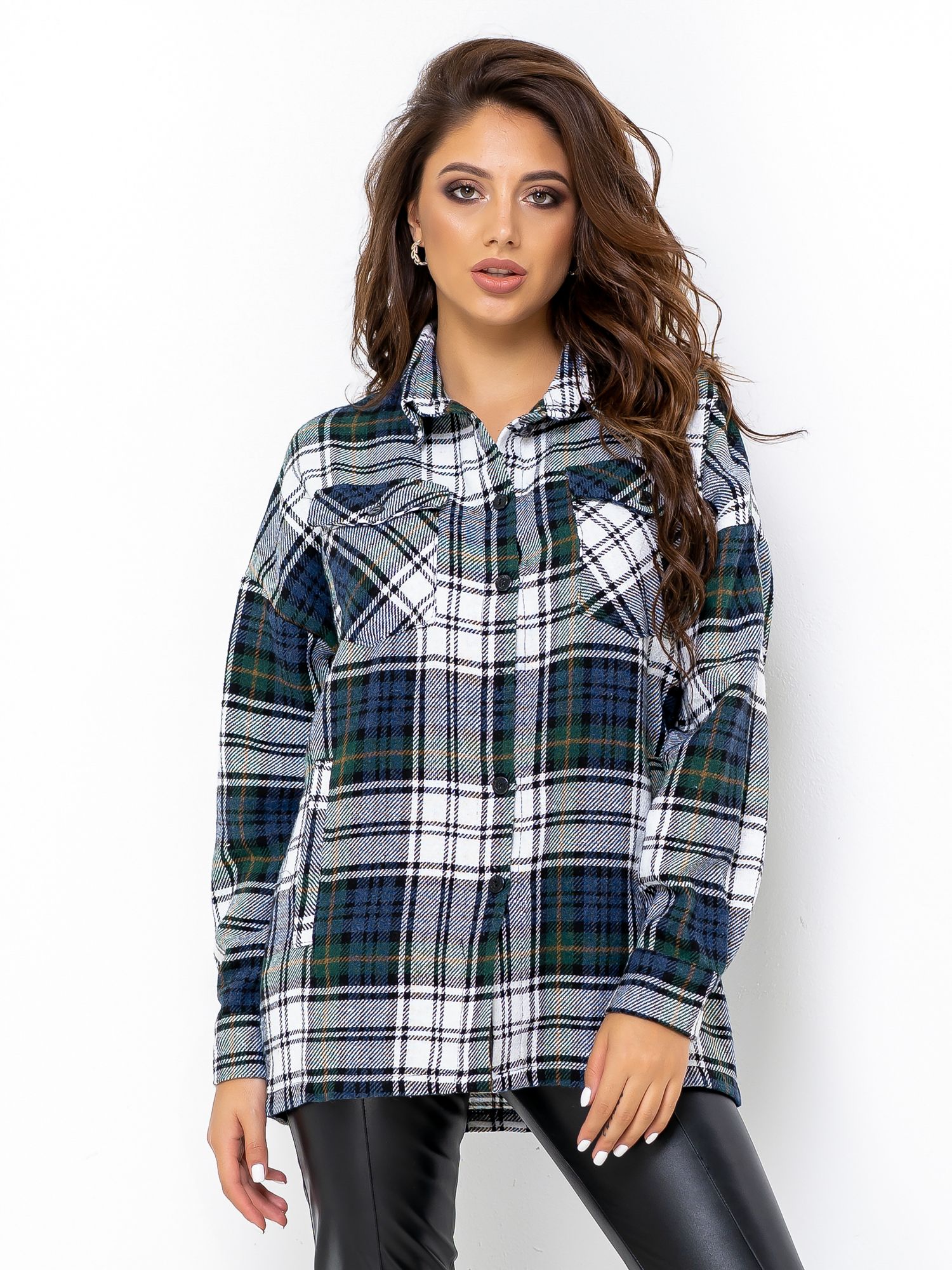 

Рубашка Jaklin 8063 S Зеленая