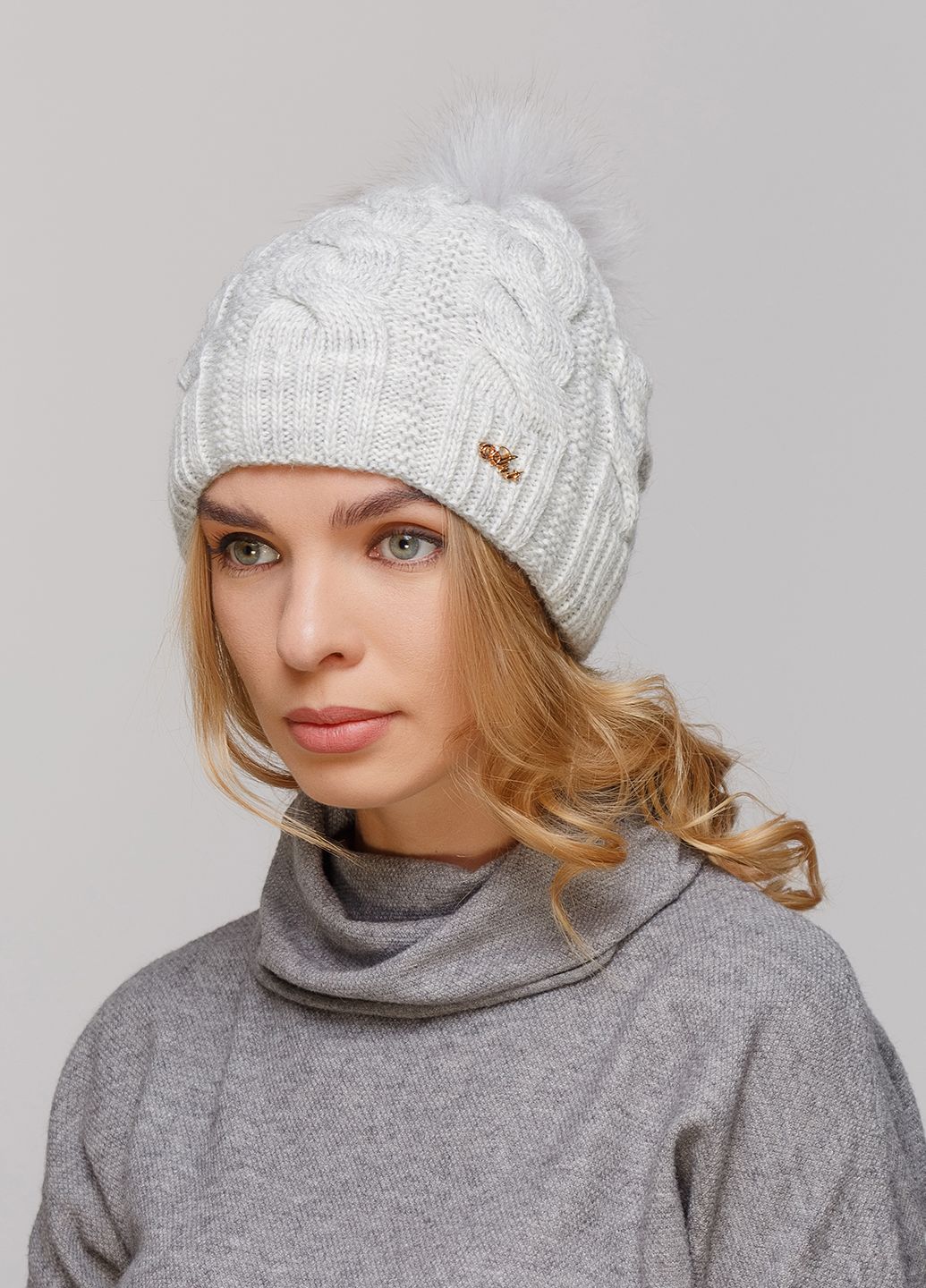 

Шапка Fashion Star 56-60 см Дым 550658