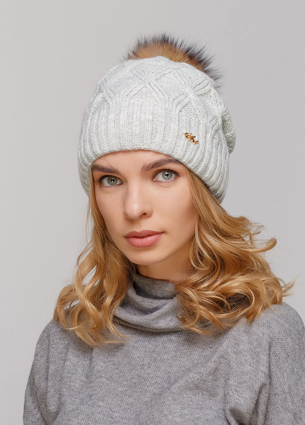 

Шапка Fashion Star 56-60 см Дым 550573