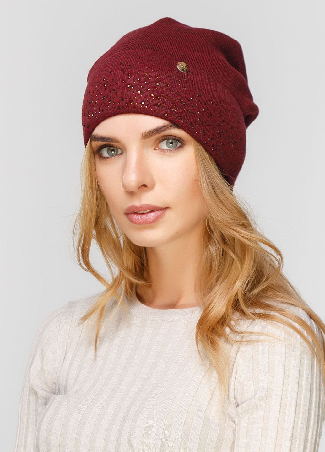 

Шапка Fashion Star 56-60 см Бордовый 550436