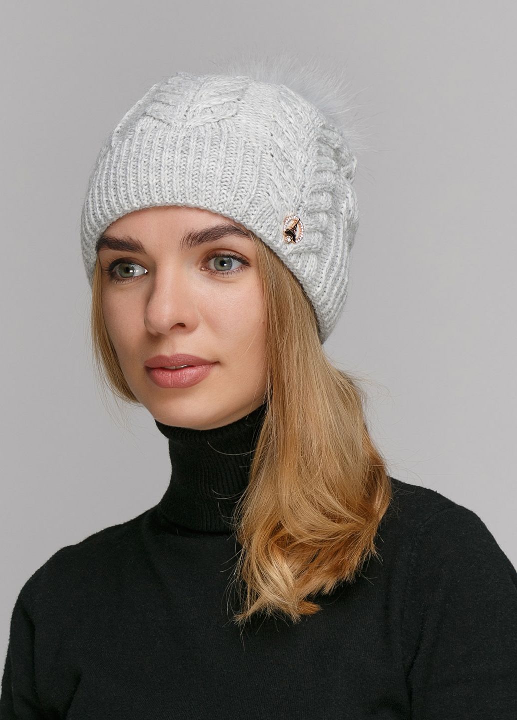 

Шапка Fashion Star 56-60 см Дым 550542