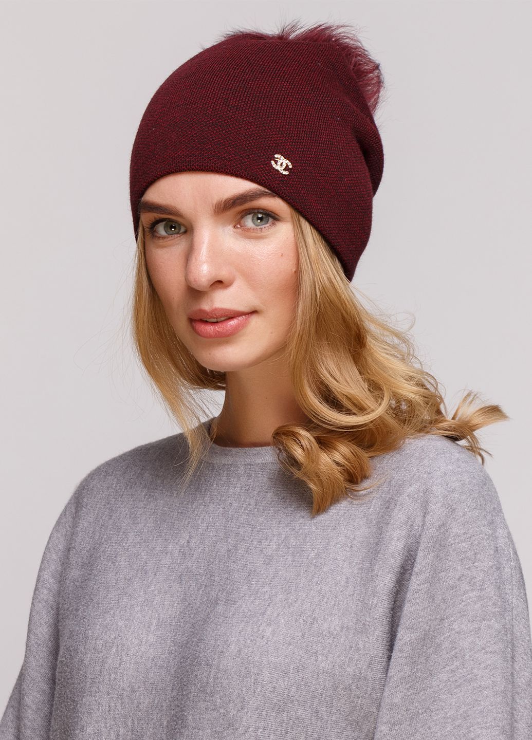 

Шапка Fashion Star 56-60 см Бордовый 550122