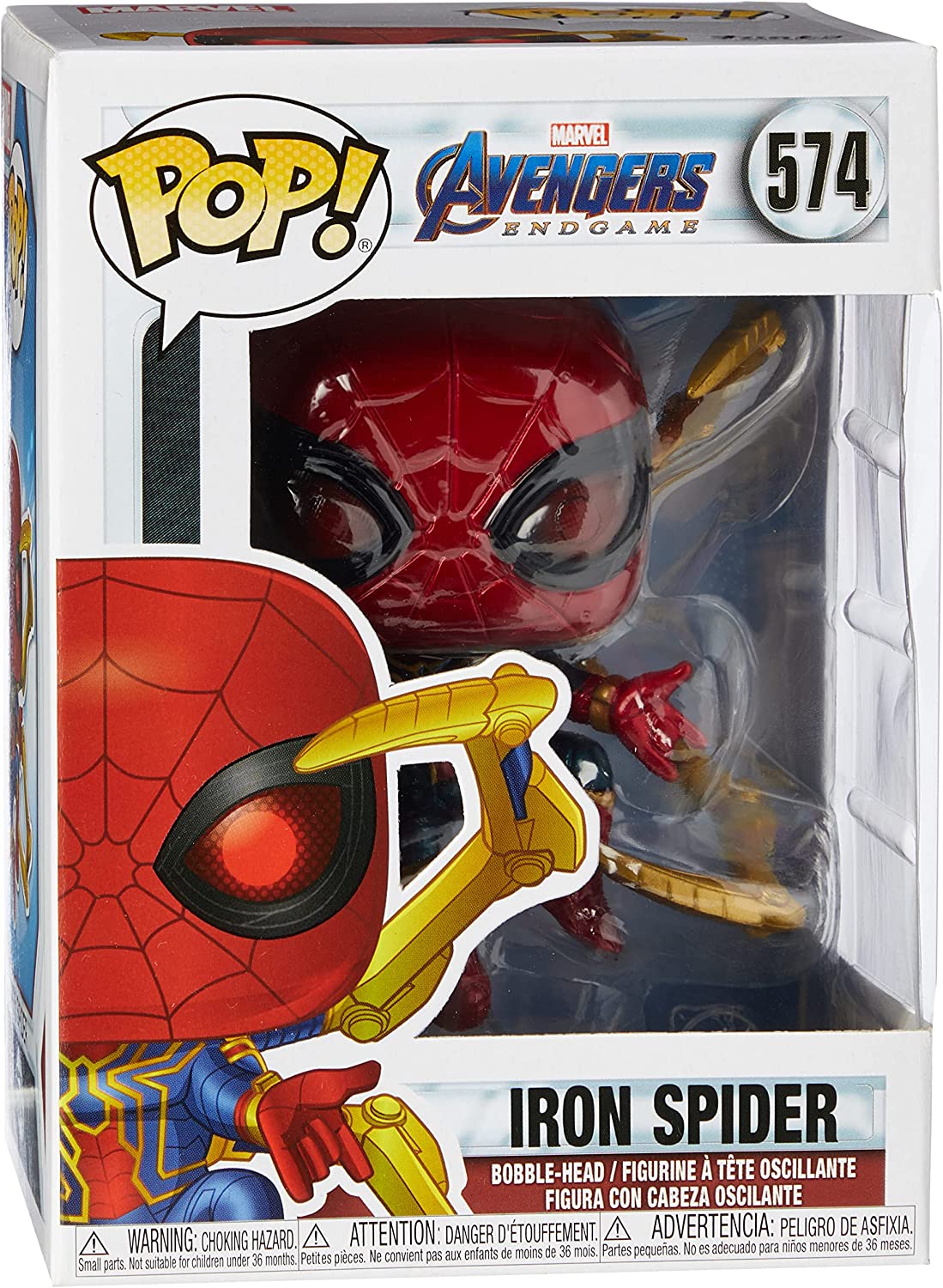 Funko pop iron sales spider original