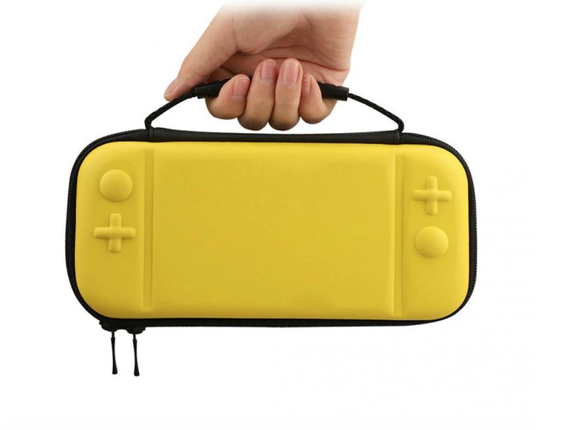 

Чехол кейс Woopower с ручкой для Nintendo Switch Lite Yellow