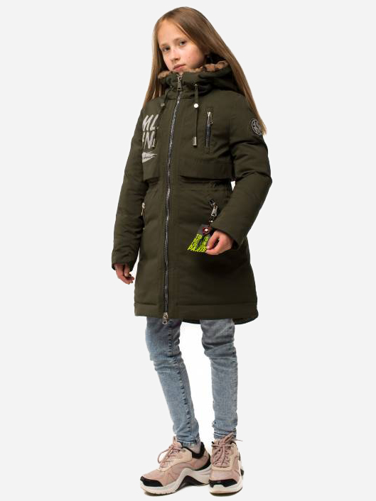 

Зимння парка-пуховик Milhan 799 152 см Хаки