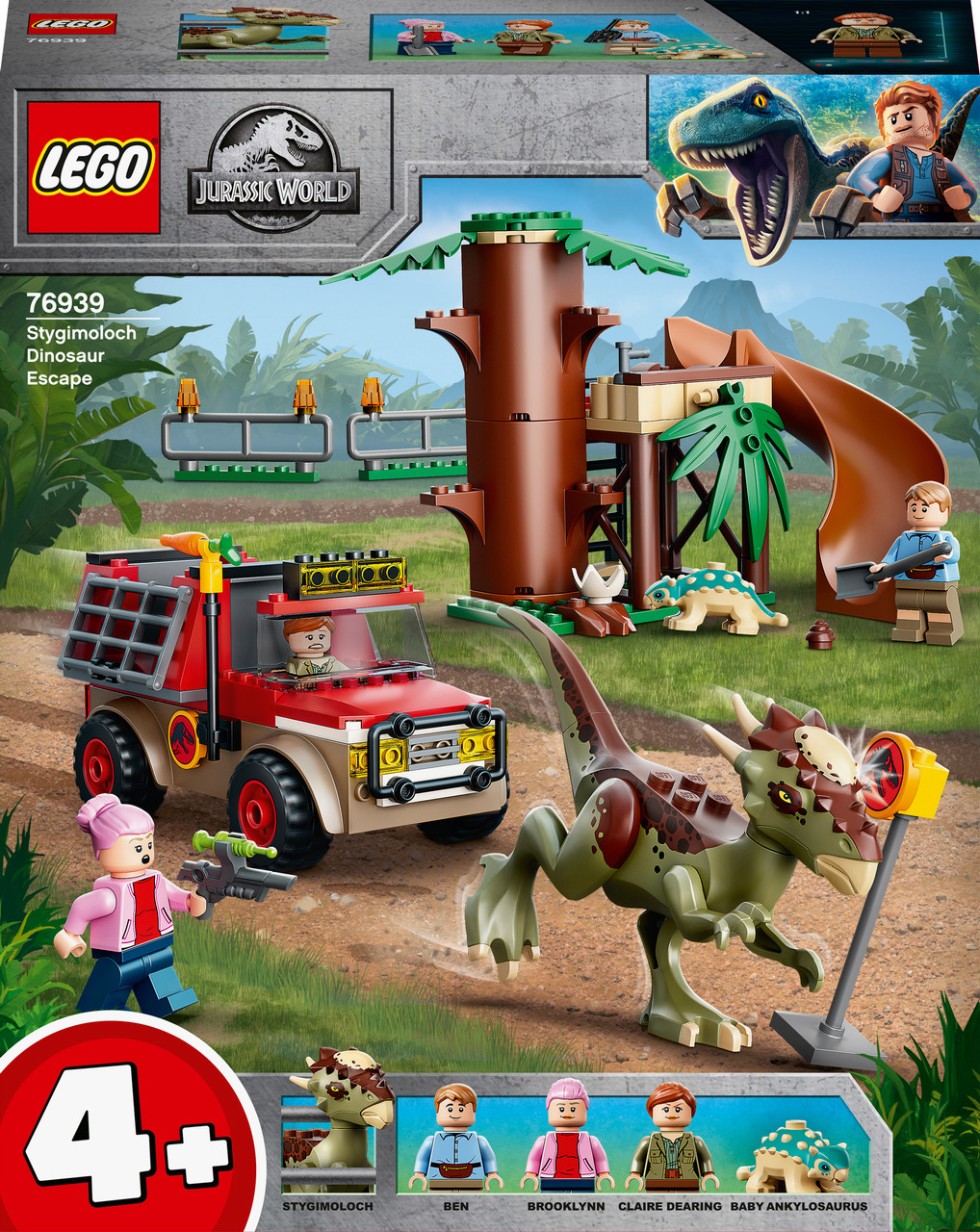 Конструктор LEGO Jurassic World Побег стигимолоха 129 деталей (76939) –  фото, отзывы, характеристики в интернет-магазине ROZETKA от продавца: IQ  Kids | Купить в Украине: Киеве, Харькове, Днепре, Одессе, Запорожье, Львове