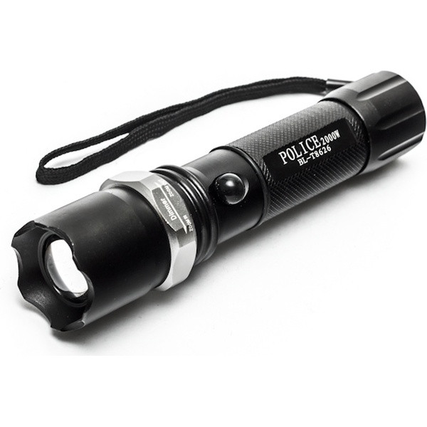 

Фонарик тактический с линзой Police BL-8626 Черный