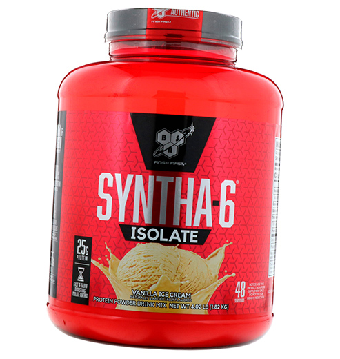 

Протеин BSN Syntha-6 Isolate, 1.8 кг Ванильное мороженное (147501)