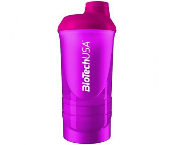 

Шейкеры Biotech Shaker Wave + 3 in 1 Розовый 500 мл (659402)