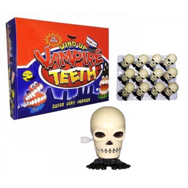 

Заводная игрушка "Череп", 12 штук GroovyVT