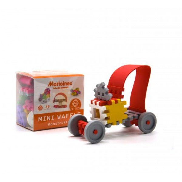 

Конструктор "Marioinex: Мини вафли", для мальчиков, 35 элементов 902783