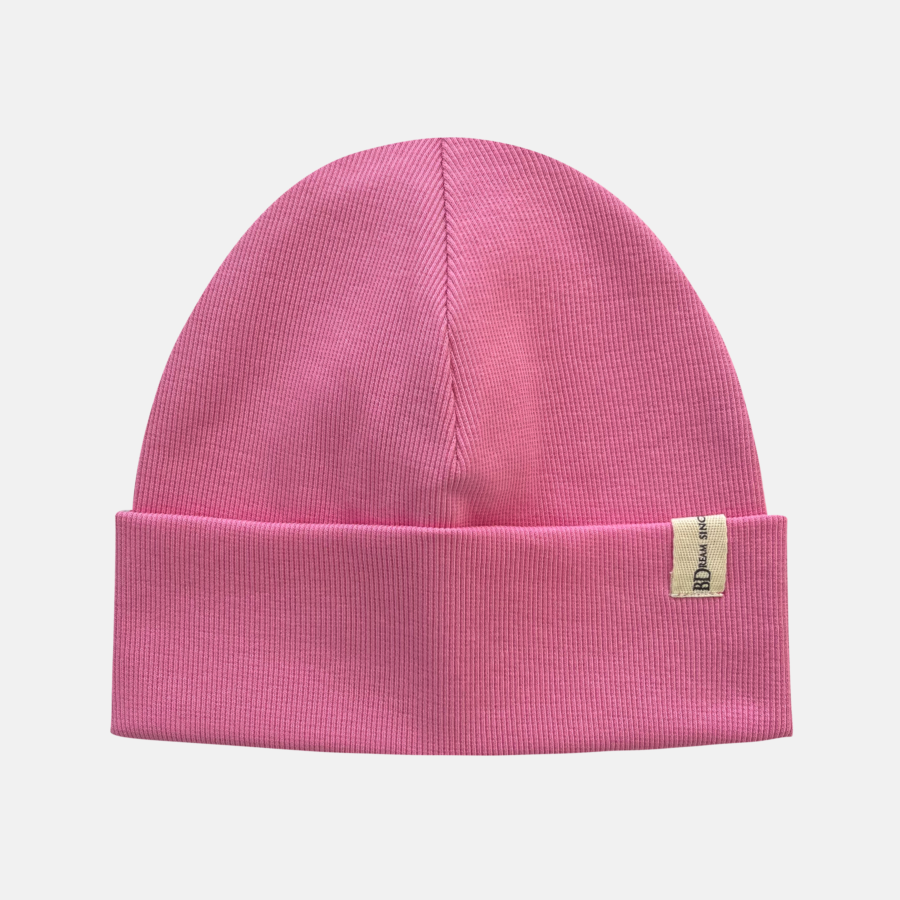 Акция на Дитяча демісезонна шапка-біні для дівчинки Babydream Класик 18brdnl 50 см Рожевий от Rozetka