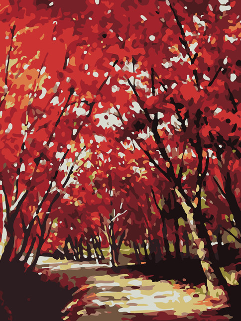 

Картина по номерам Art Craft "Дыхание осени" 40 * 50см, 10508-AC