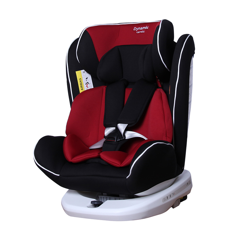 

Автокресло CARRELLO Dynamic CRL-13802 Fire Red группа 0+/1/2/3 (0-36 кг) с поворотом и системой Isofix + мягкий вкладыш для новорожденных