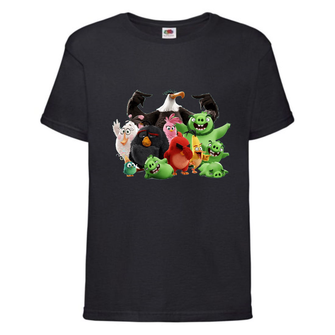 

Футболка детская Энгри Бердс (Angry Birds) черная (AB-allheroes-1 black ) 104 см