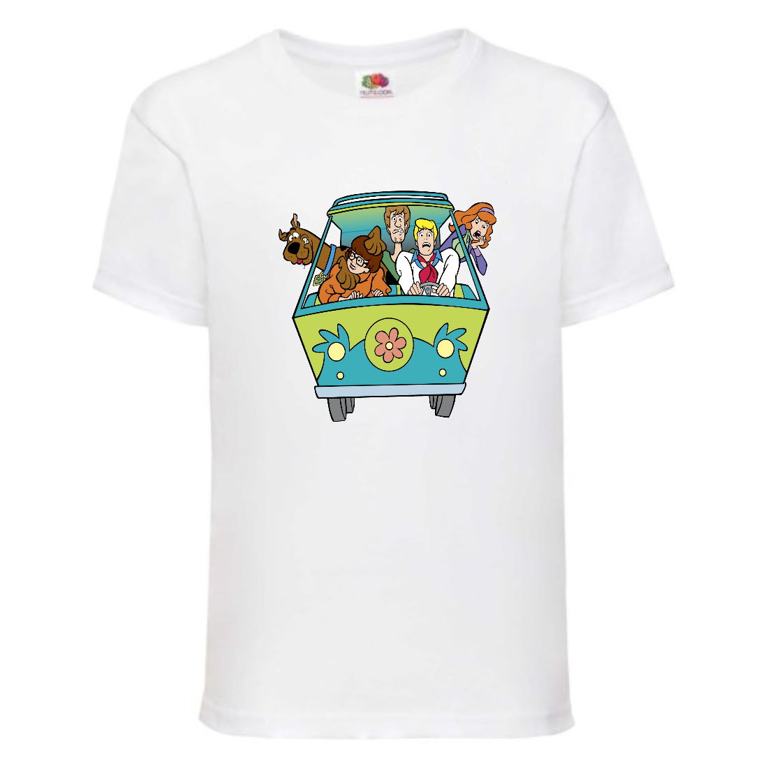 

Футболка детская Скуби-Ду (Scooby-Doo) белая 104 см