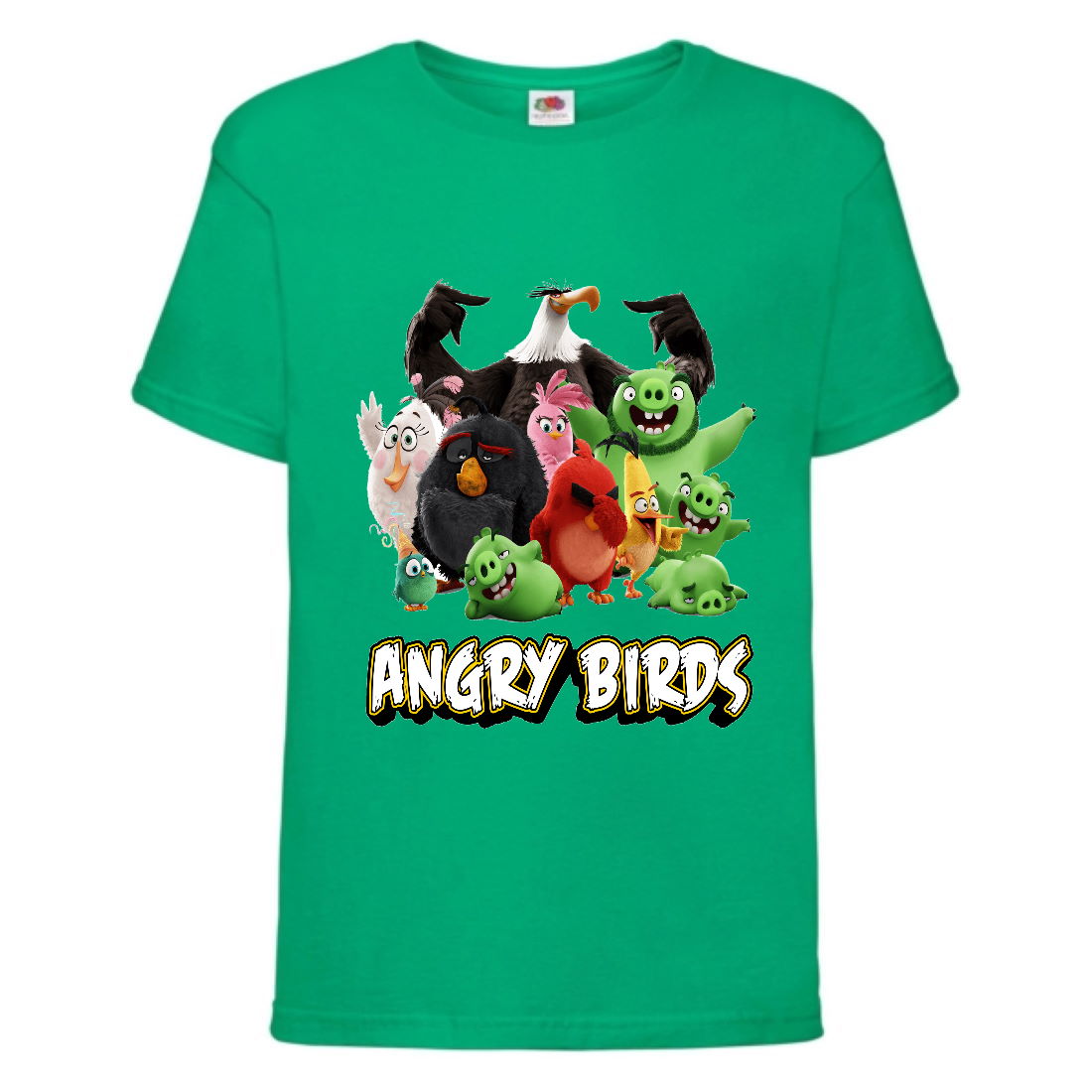 

Футболка детская Энгри Бердс (Angry Birds) зеленая (AB-allheroes-2 green) 152 см