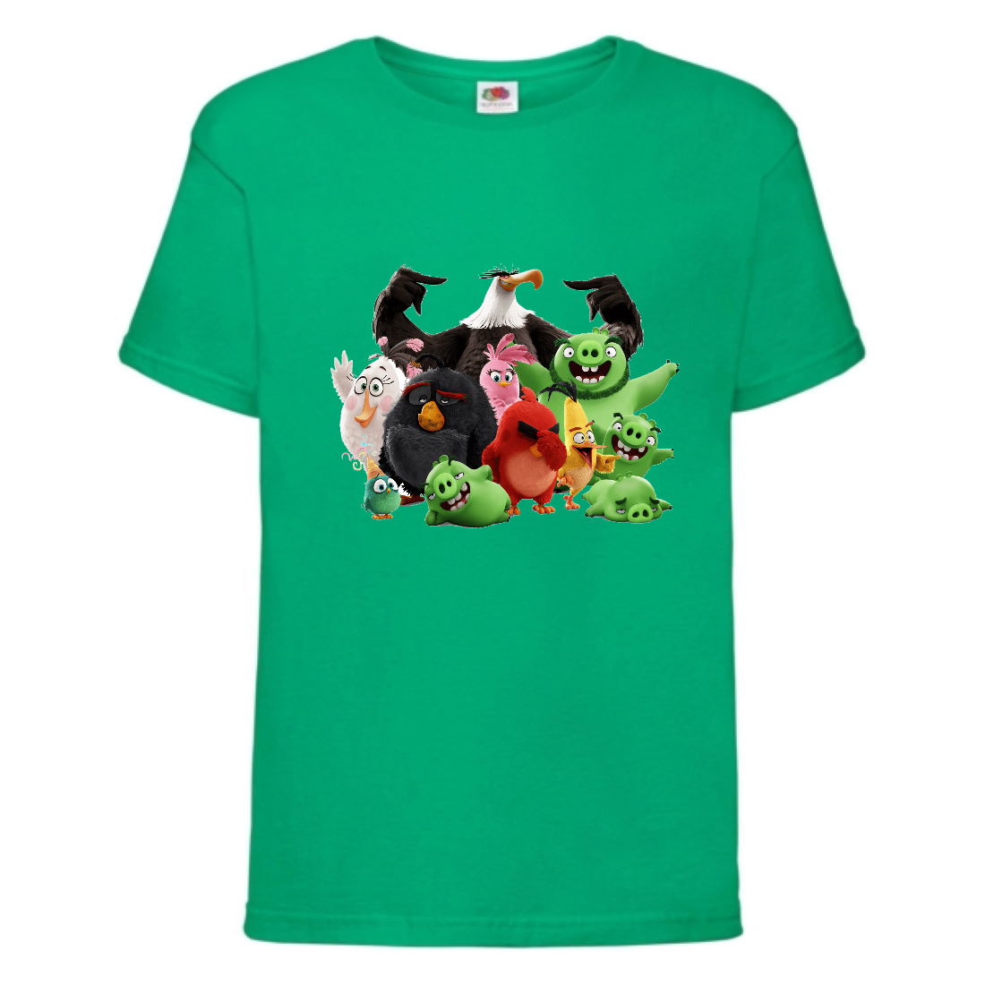 

Футболка детская Энгри Бердс (Angry Birds) зеленая (AB-allheroes-1 green) 140 см