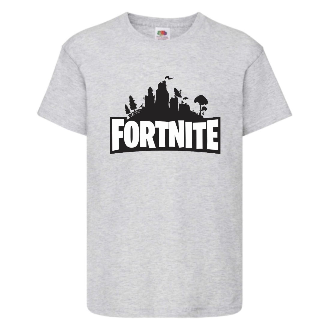

Футболка детская Фортнайт (Fortnite LOGO) серая (FT-02) 104 см
