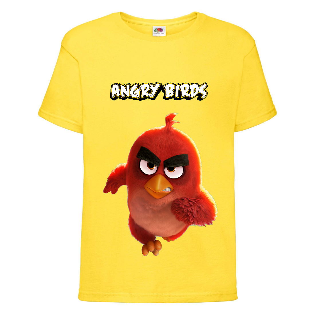 

Футболка детская Энгри Бердс (Angry Birds) желтая (AB-runner-2 yellow) 116 см