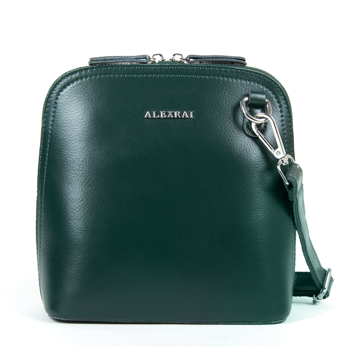 

Сумка женская кожаная ALEX RAI 9-01 8803 зеленая