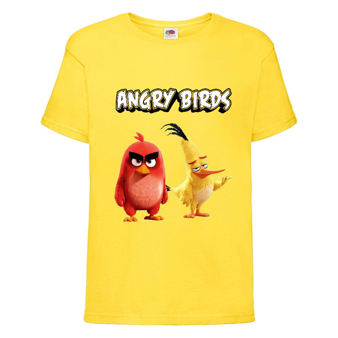 

Футболка детская Энгри Бердс (Angry Birds) желтая (AB-red&chak-4-yellow) 128 см