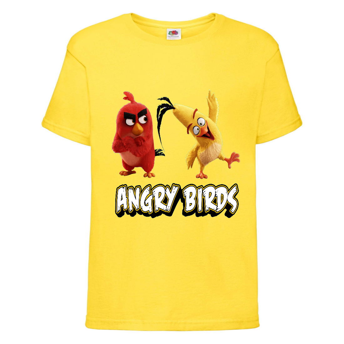 

Футболка детская Энгри Бердс (Angry Birds) желтая (AB-red&chak-3-yellow) 140 см