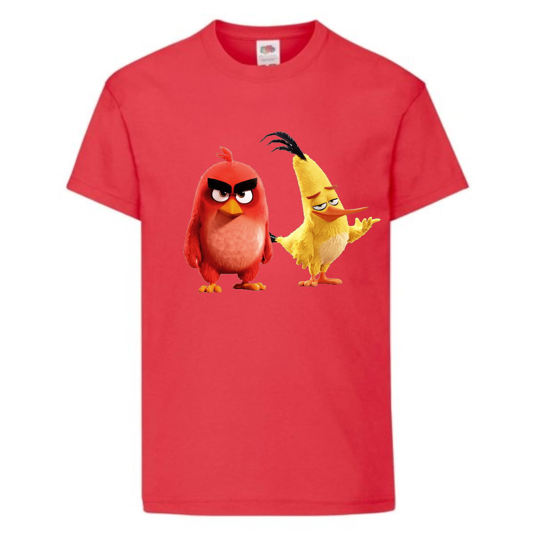 

Футболка детская Энгри Бердс (Angry Birds) красная (AB-red&chak-2-red) 116 см