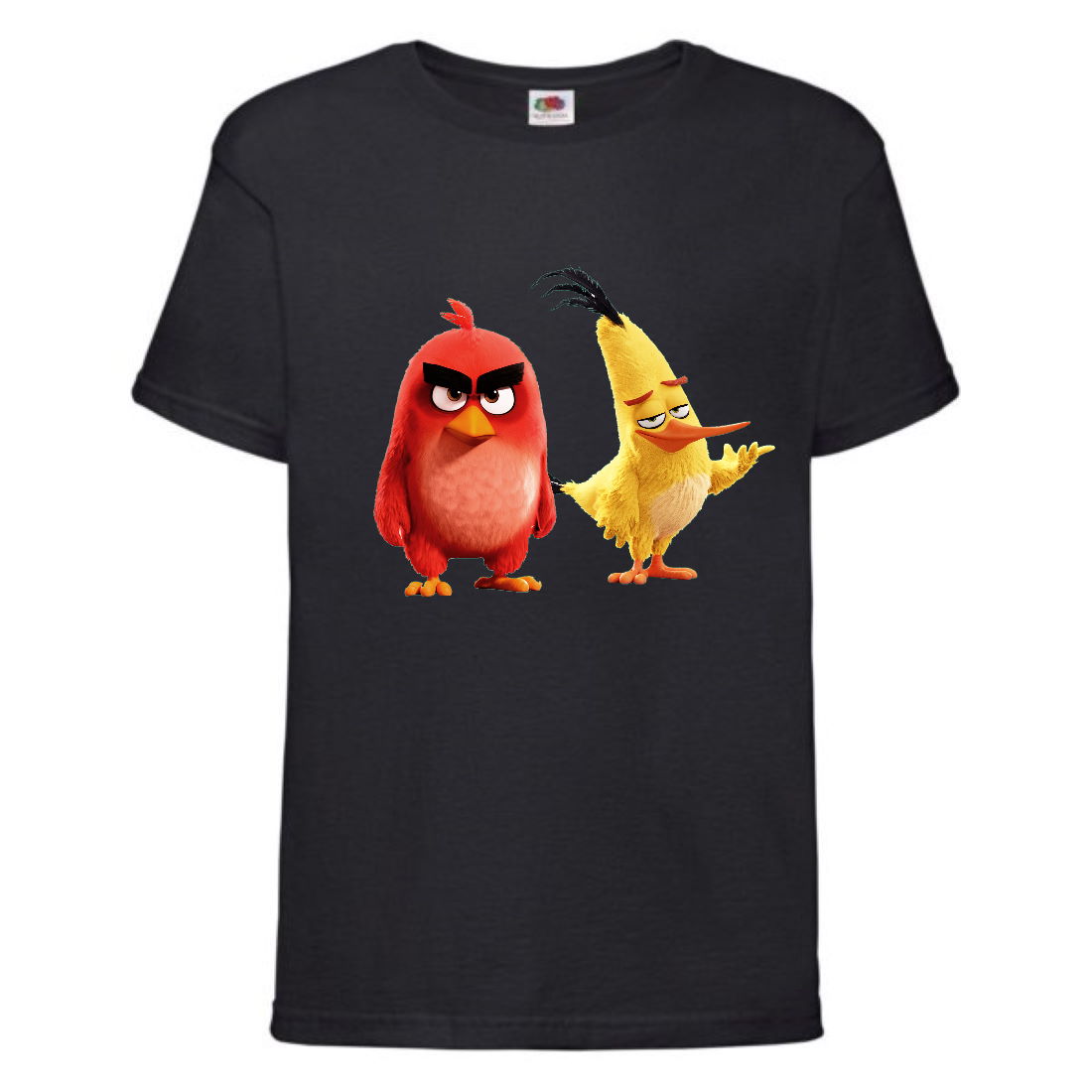 

Футболка детская Энгри Бердс (Angry Birds) черная (AB-red&chak-2-black) 140 см