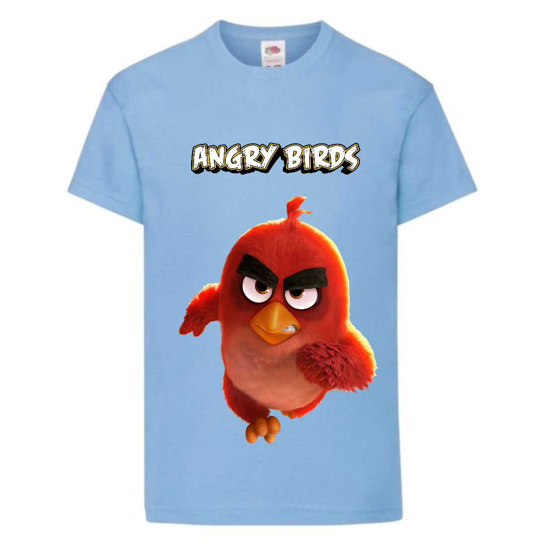 

Футболка детская Энгри Бердс (Angry Birds) светло-голубой (AB-runner-2 blue) 164 см