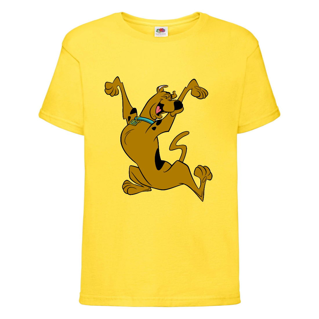 

Футболка детская Скуби-Ду 9 (Scooby-Doo) желтая 104 см