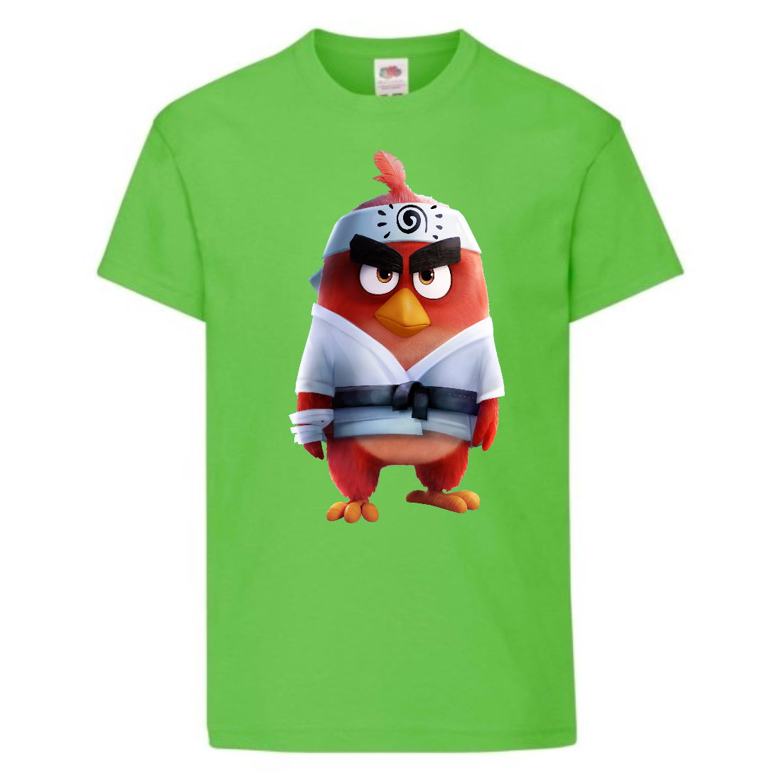 

Футболка детская Энгри Бердс (Angry Birds) светло-зеленая (AB-karate-green) 116 см