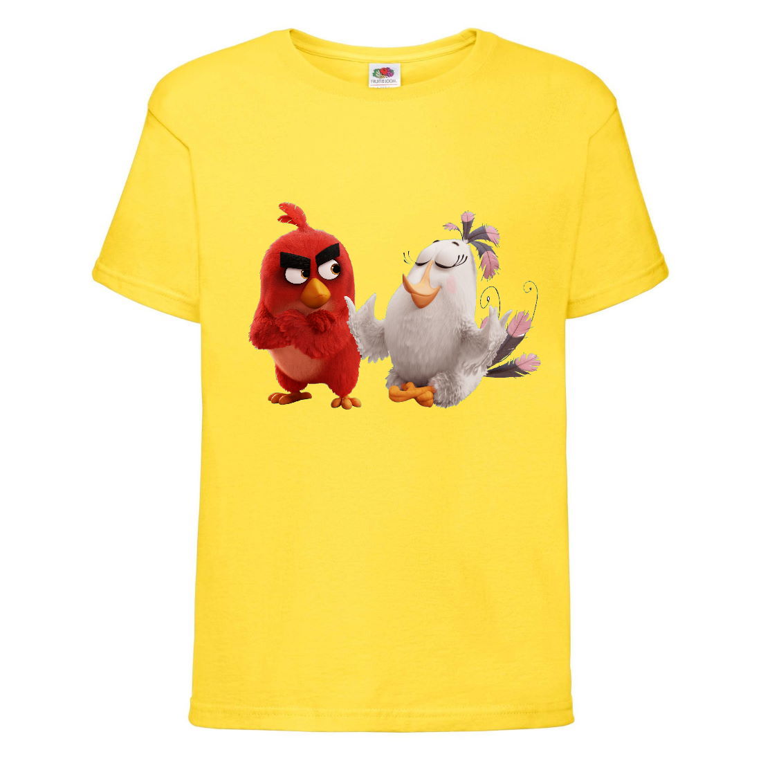 

Футболка детская Энгри Бердс (Angry Birds) желтая (AB-red&matilda-yellow) 128 см