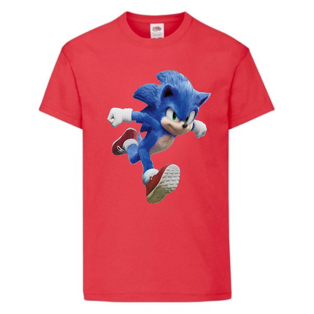 

Футболка детская Соник бежит (SONIC) красная (snc rd-6) 104 см