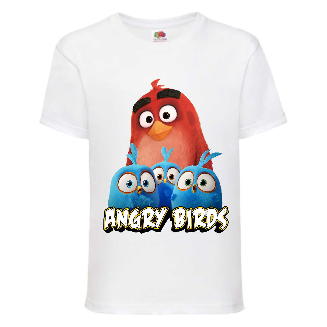 

Футболка детская Энгри Бердс (Angry Birds) белая (AB-red&chicks-white) 164 см