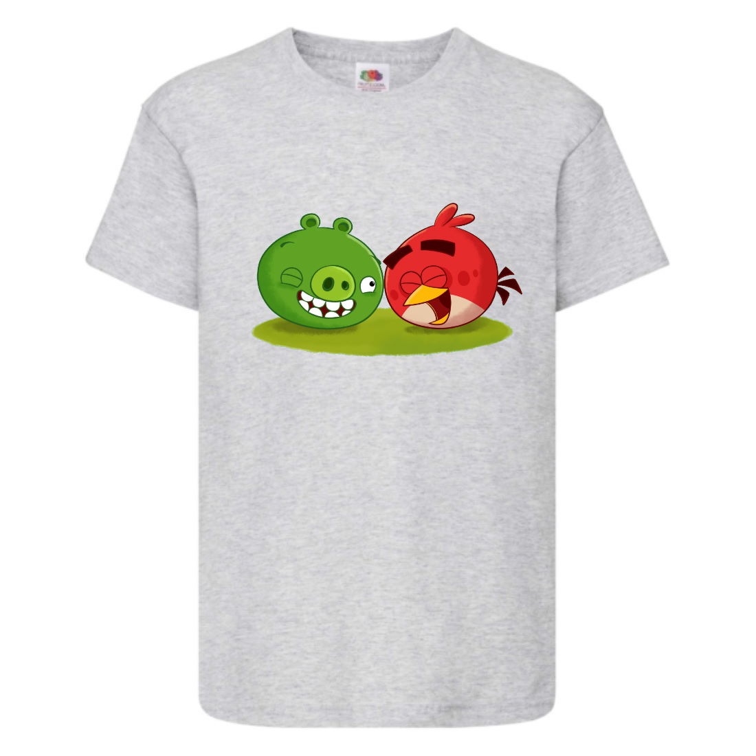 

Футболка детская Энгри Бердс (Angry Birds) серая (AB-red&svin-gray) 128 см